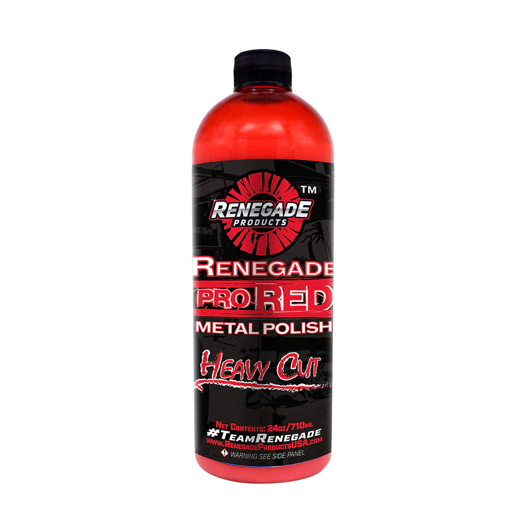 Renegade Rebel Metal Polish Pro Red 700ml Sloanebuilt