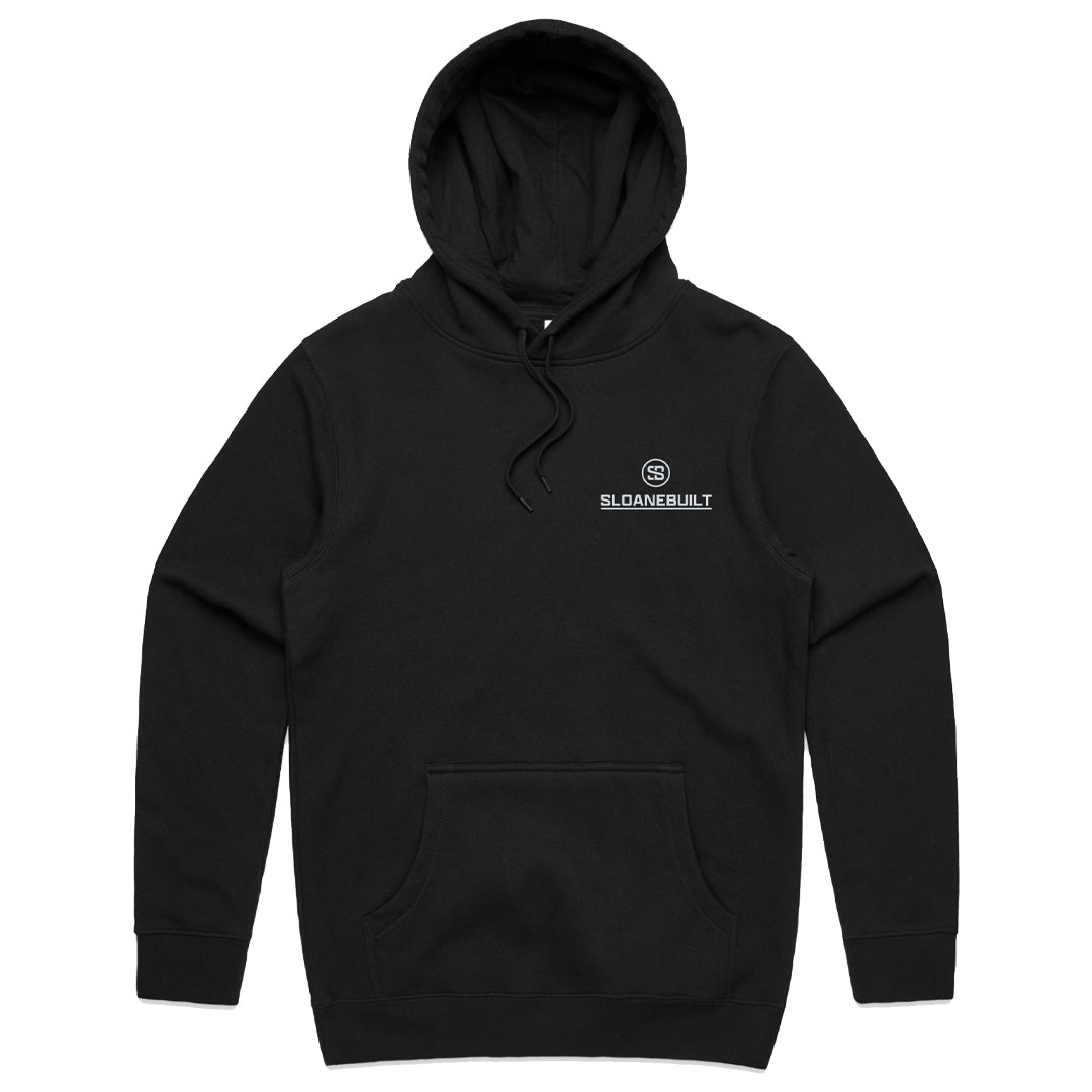 Stencil Hoodie - Black 